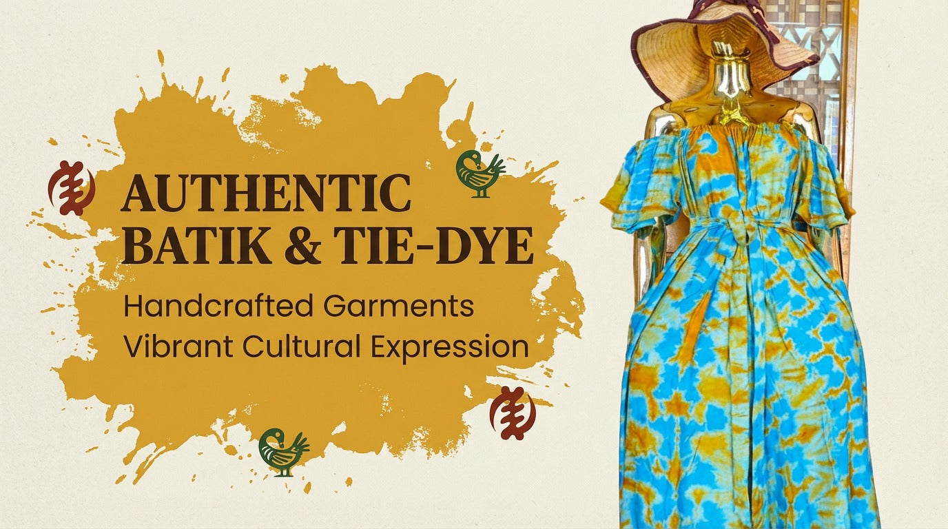 Authentic Batik & Tie-Dye Dress – By HAKEYNA