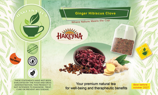 Ginger hibiscus clove Tea