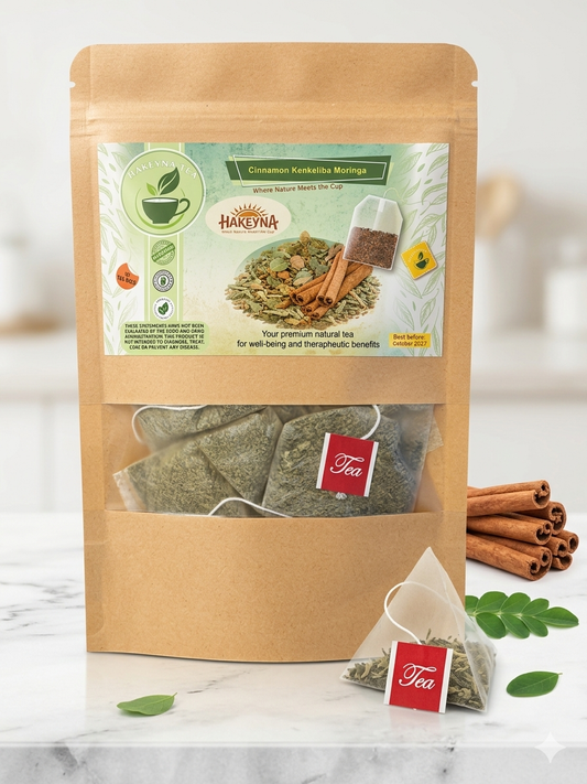 Cinnamon Kenkeliba Moringa Tea